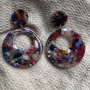 New Colorful Boho Chic Resin Earrings 🦋 3/$25